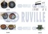 RUVILLE SKODA К-кт. ГРМ (2шт. рем.+3шт.ролик+помпа+ крепление) Fabia 1.4 5503811