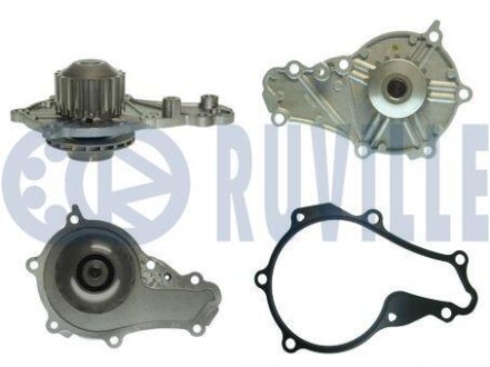 CITROEN Помпа воды Berlingo, C2/3/4 1.6HDI,Fiat Scudo,Ford Fiesta, Focus 1.6TDCI RUVILLE 561252 (фото 1)