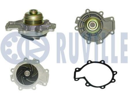 FORD Помпа воды Mondeo 2.5I 24V V6 94-,Mazda Tribute 00- RUVILLE 561369