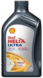 1л Helix Ultra ECT Multi 5W-30 Олива синтетична C3, SN, BMW LL-04, VW 504.00/507.00, MB229.52 SHELL 550063484 (фото 1)