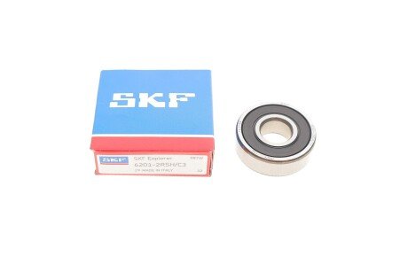 Підшипник кульковий SKF 6201-2RSH/C3