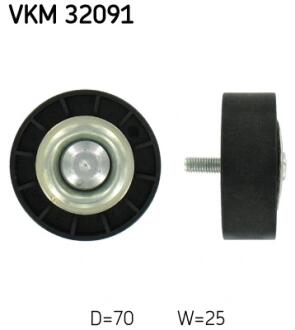 Ролик модуля натягувача ременя SKF VKM 32091