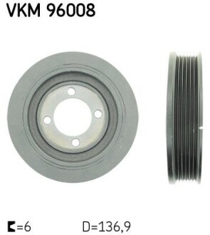 Шків ременя генератора SKF VKM 96008