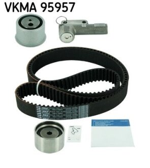 Роликовий модуль натягувача ременя (ролик, ремінь) SKF VKMA 95957