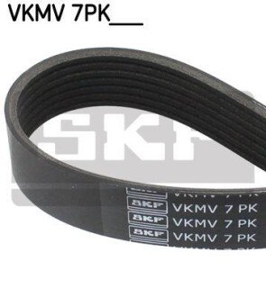 Ремінь поліклиновий 7PK1595 SKF VKMV 7PK1595