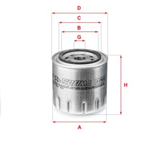 Фільтр масляний SOFIMA S 1710 R