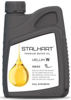 Олива моторна VELUM W 5W-30 1л STALHART 745235