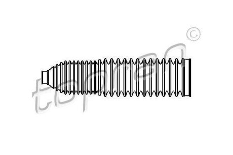 Пильовик тяги кермової TOPRAN / HANS PRIES 110172