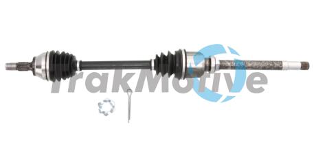 CITROEN піввісь передн. прав. L=914mm, L=876,5mm, 24/25 зуб. C3 II 1.6 HDi 09-16, DS3 1.6 THP 155 10-15, PEUGEOT 2008 I 1.6 HDi 13-, DS DS 3 1.2 VTi 82 15-19 TrakMotive 30-1723