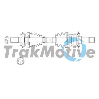 DB Напіввісь задня L=866mm прав/лів Vito 03- TrakMotive 30-2174