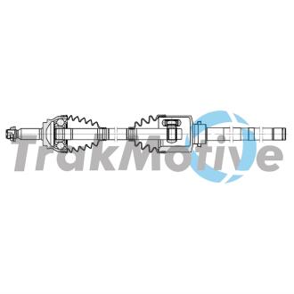 CITROEN Напіввісь передн. прав. C4 AIRCROSS 14- TrakMotive 30-2182