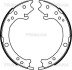 Комплект гальмівних колодок, стоянкове гальмо TRISCAN 810040007 (фото 1)