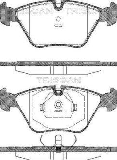 Колодки гальмівні передні TRISCAN 811010001