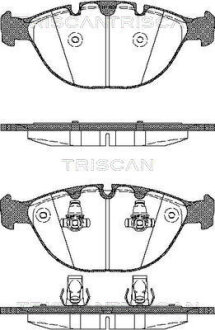 Колодки гальмівні передні TRISCAN 811011011 (фото 1)