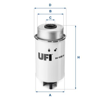 Фільтр паливний UFI 24.456.00