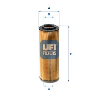 Фільтр масляний UFI 25.213.00