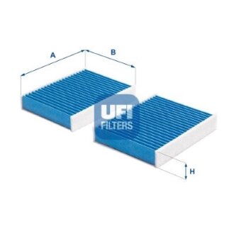 Фільтр салону антибактеріальний UFI 34.294.00