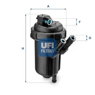 Корпус паливного фільтра UFI 55.116.00