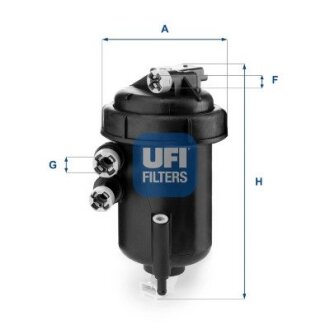 Корпус паливного фільтра UFI 55.127.00