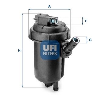 Корпус паливного фільтра UFI 55.152.00