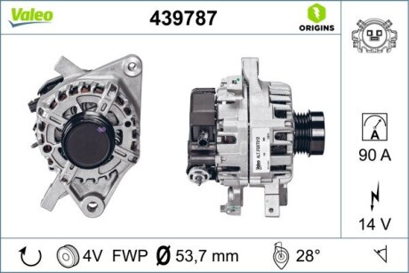 Генератор Valeo 439787 (фото 1)