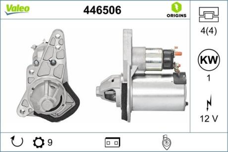 Стартер Valeo 446506