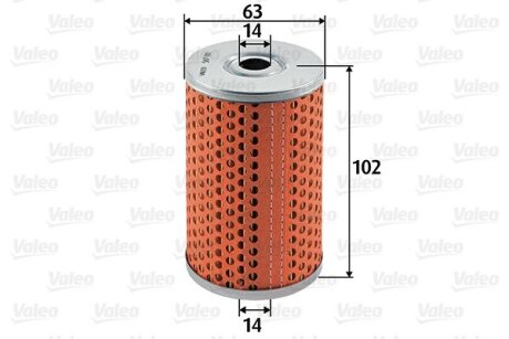 Фільтр паливний Valeo 587911