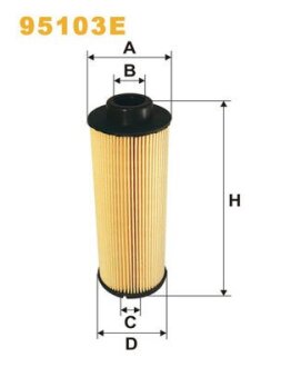 Фільтр паливний WIX FILTERS 95103E