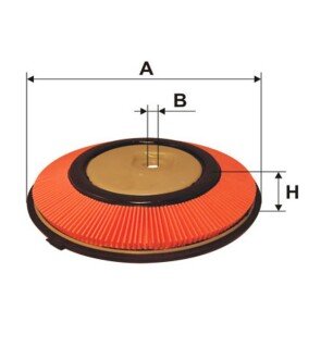 Фільтр повітряний WIX FILTERS WA6302