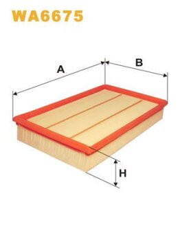 Фільтр повітряний WIX FILTERS WA6675