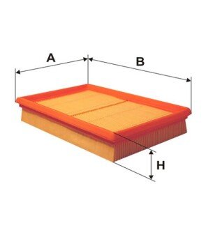 ФІЛЬТР ПОВІТРЯ WIX FILTERS WA9551