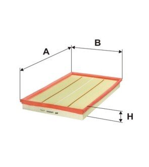 ФІЛЬТР ПОВІТРЯ WIX FILTERS WA9660