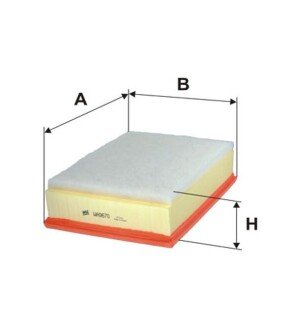 Фільтр повітряний WIX FILTERS WA9670 (фото 1)