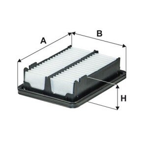 ФІЛЬТР ПОВІТРЯ WIX FILTERS WA9838