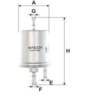 Фільтр паливний WIX FILTERS WF8324