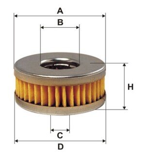 Фільтр палива WIX FILTERS WF8345