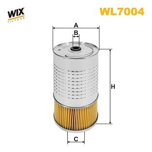 Фільтр оливний WIX FILTERS WL7004