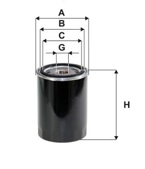 Оливний фільтр WIX FILTERS WL7176