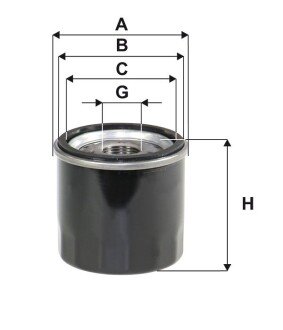 Оливний фільтр WIX FILTERS WL7204