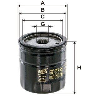 Фільтр оливний WIX FILTERS WL7525