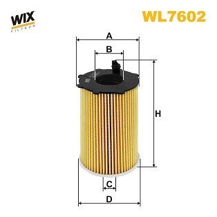 Оливний фільтр WIX FILTERS WL7602