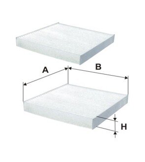 ФІЛЬТР ПОВІТРЯ WIX FILTERS WP2076