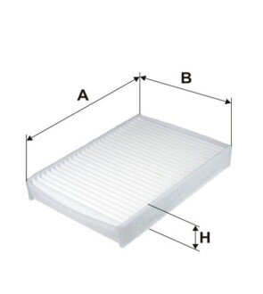 ФІЛЬТР ПОВІТРЯ WIX FILTERS WP2132 (фото 1)
