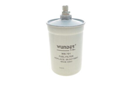 Фільтр паливний WUNDER FILTER WB 701