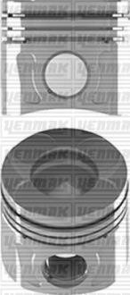 Поршень з кільцями і пальцем (розмір отв. 70,10/ +0,50) OPEL Astra J 1.3CDTI -15 (4цл.) (A 13 DTE) YENMAK 31-04198-050