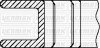 Комплект поршневих кілець (на 1 поршень) VW 1.0, 1.3 (75.51/0.5) (1.75/2/3) YENMAK 91-09299-050 (фото 3)
