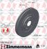 Диск гальмівний Coat Z ZIMMERMANN 590284420 (фото 1)
